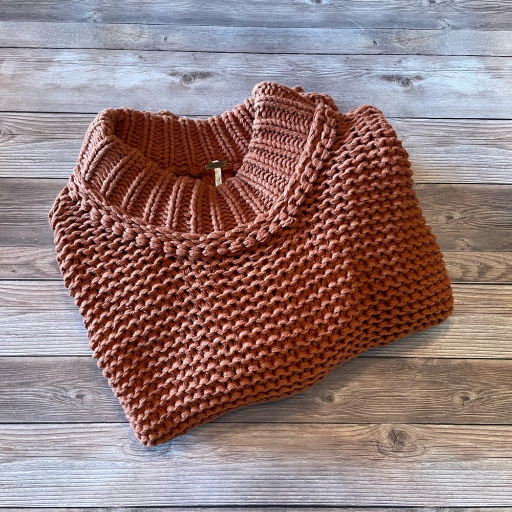 Free People My Only Sunshine Sweater in Tucson Earth Size Large - Picture 7 of 9
